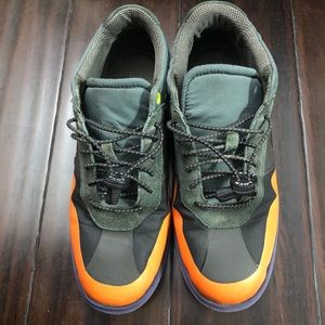 Camper Marges Sport K300095-001 Mens Orange Nubuck Leather Euro Sneakers Shoes